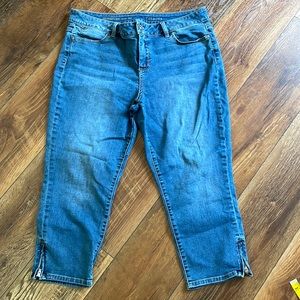 Talbots. Signature Crop. Size 16P. Jeans. Good condition!